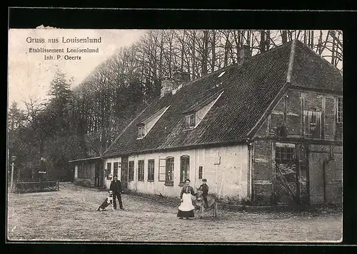 AK Louisenlund, Gasthaus Louisenlund von P. Geertz