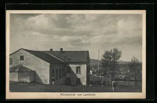 AK Seiffen i. Sa.-Heidelberg /Erzgeb., Landheim der Höheren Schule für Frauenberufe