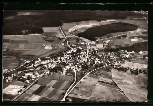 AK Fussingen /Westerwald, Ortsansicht, Fliegeraufnahme