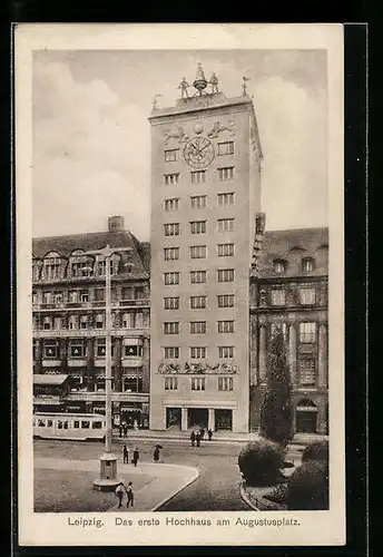 AK Leipzig, Das erste Hochhaus am Augustusplatz