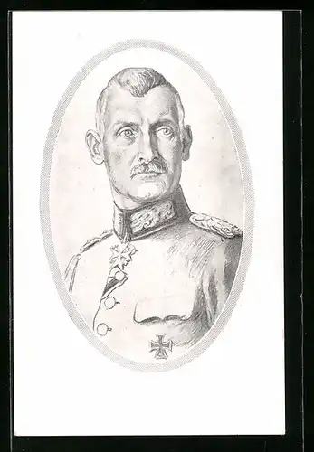 AK Kronprinz Rupprecht von Bayern in Uniform