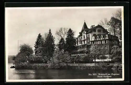 AK Walchwil /Zugersee, Hotel Kurhaus