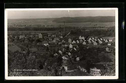 AK Altenstadt / Iller, Ortsansicht aus der Vogelschau