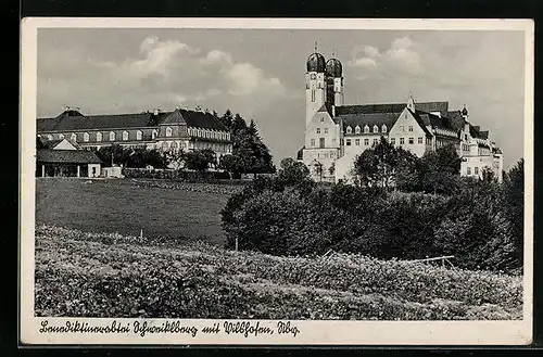 AK Vilshofen /Nby., Benediktinerabtei Schweiklberg