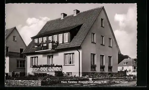 AK Iburg /T. W., Blick auf Haus Fandrey