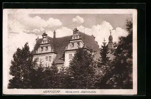 AK Wermsdorf, Königliches Jagdschloss