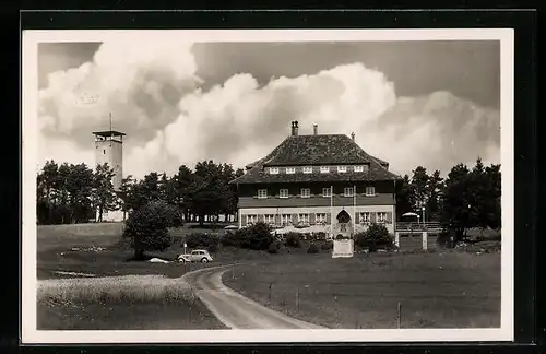 AK Raichberg, das Nägelhaus mit Aussichtsturm