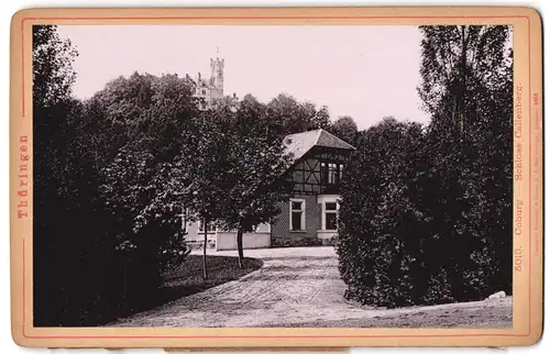 Fotografie Römmler und Jonas, Dresden, Ansicht Coburg, Blick nach dem Schloss Callenberg