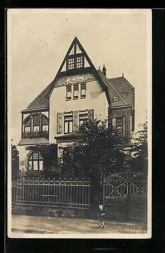 Foto-AK Remscheid-Bliedinghausen, Villa, Burger Strasse 22