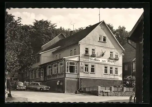 AK Winterstein /Thür. Wald, Gasthaus zum Hirsch