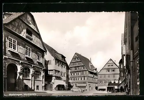 AK Waiblingen, Marktplatz