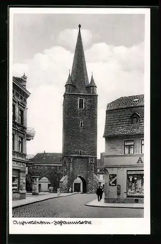 AK Aschersleben, Strasseneck am Johannistor