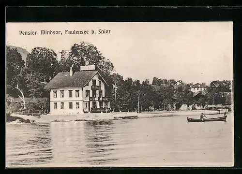 AK Faulensee b. Spiez, Pension Windsor