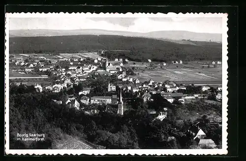 AK Beurig /Saarburg, Ortsansicht mit Kammerforst