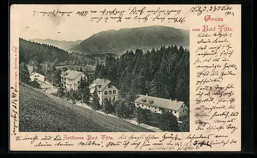 AK Bad Tölz, Blick auf das Zollhaus