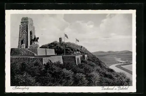 AK Hohensyburg, Denkmal und Ruhrtal