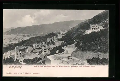 AK Hongkong, The Water Reservoir and the Residences at Kennedy and Medonell Road