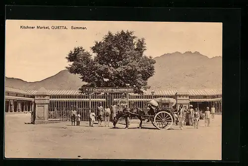 AK Quetta, Kitchner Market in Summer