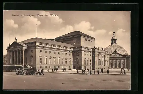 AK Berlin, Staatsoper Unter den Linden