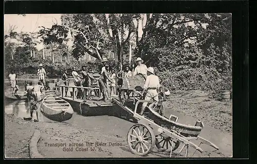 AK Gold Coast, Transport across the River Densu