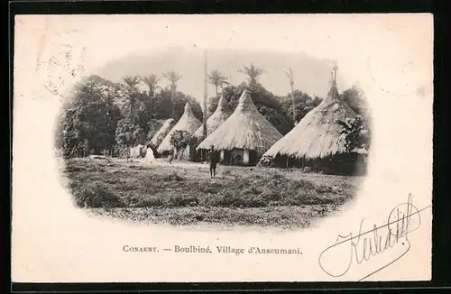 AK Conakry, Boulbiné, Village d`Ansoumani
