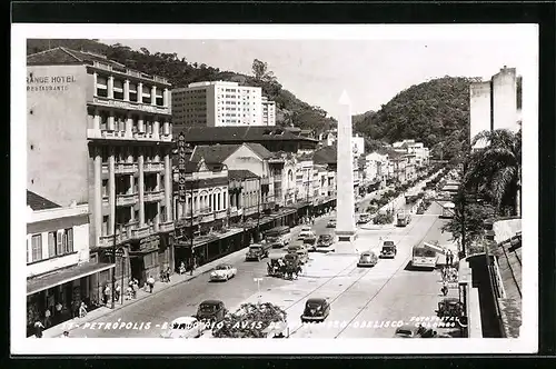 AK Petrópolis, Av. 15 de Novembro-Obelisco