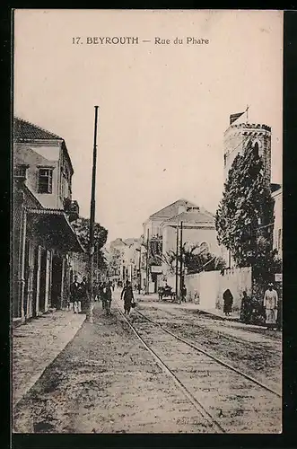 AK Beyrouth, Rue du Phare