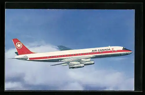 AK Flugzeug Sys 1017 der Air Canada im Flug