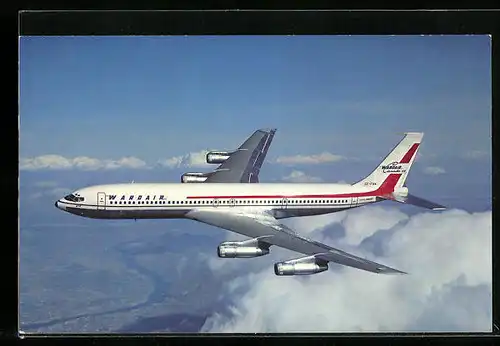 AK Flugzeug, Boeing 707-320C Jet der Wardair Canada Ltd.