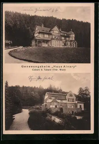 AK Cabarz b. Tabarz, Genesungsheim Haus Alvary