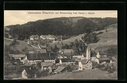 AK Isny /Allgäu, Heilstätte Überruh mit Bolsternang