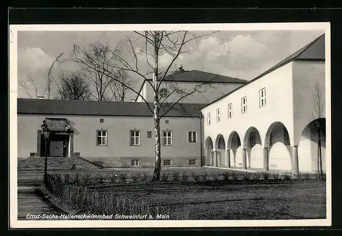 AK Schweinfurt a. Main, Ernst-Sachs-Hallenschwimmbad