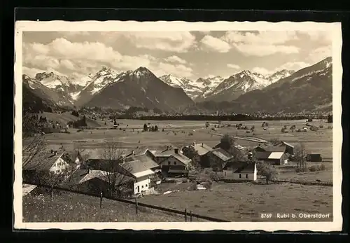 AK Rubi b. Oberstdorf, Teilansicht