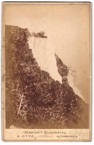 Fotografie A. Otto, Altenburg i. S., Ansicht Rügen, Blick auf den Königstuhl, Kreidefelsen