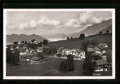 AK Emmetten, Blick auf einen Teil der Ortschaft