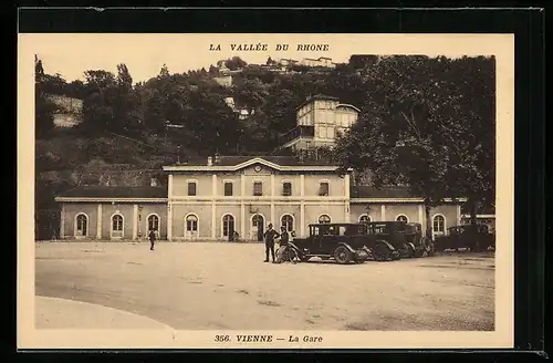 AK Vienne, La Gare, Bahnhof