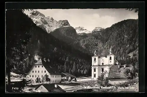 AK St. Martin bei Lofer, Wallfahrtskirche Kirchental