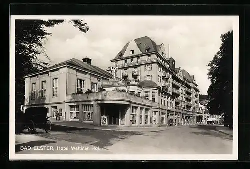 AK Bad Elster, Hotel Wettinger Hof