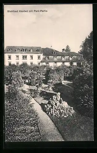 AK Knutwil, Stahlbad mit Park-Partie