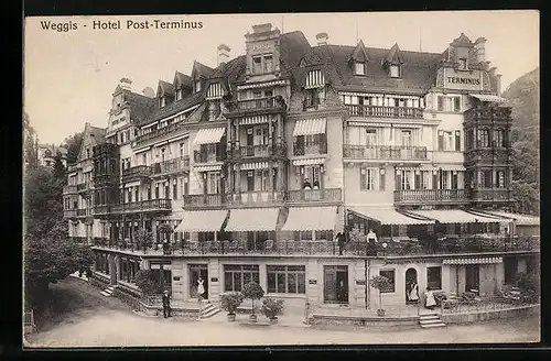 AK Weggis, Hotel Post Terminus