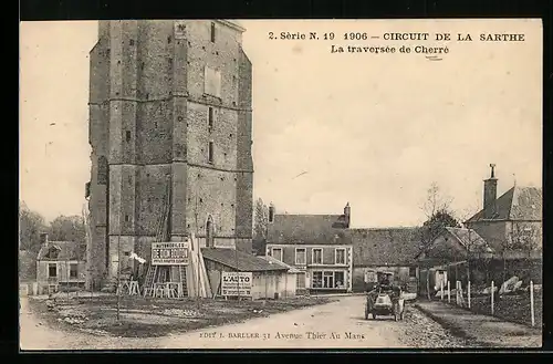 AK Cherré, Circuit de la Sarthe, La traversée