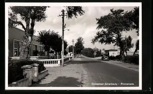 AK Scharbeutz, Promenade mit Damm-Basar