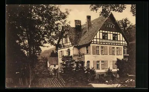 AK Bad Reinerz, Gasthaus Pension Silberquelle