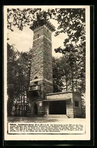 AK Fellbach, Aussichtsturm Kernen