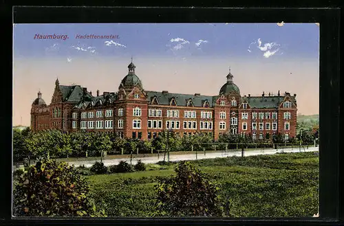 AK Naumburg, Ansicht der Kadettenanstalt