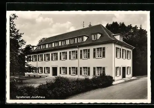 AK Bad Imnau /Hohenzollern, Sanatorium Josefshaus