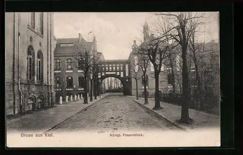 AK Kiel, Partie bei der königl. Frauenklinik