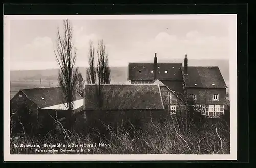 AK Derneburg /Hann., Bergmühle, W. Schwarte