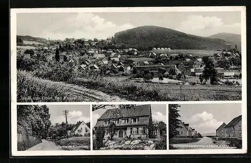 AK Elben, Müttererholungsheim, Gemischtwarenhandlung Heinr. Knatz, Panoramaansicht