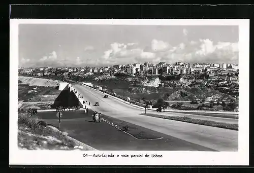 AK Lisboa, Auto-Estrada e vista parcial de Lisboa